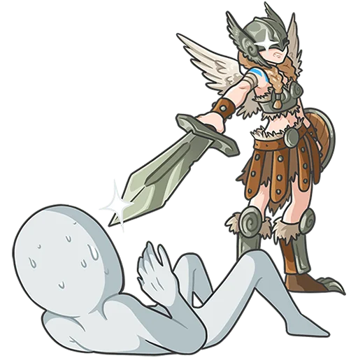 Эмодзи Хильда Без Текста