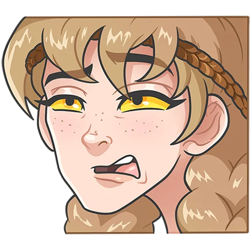 Эмодзи Хильда Без Текста