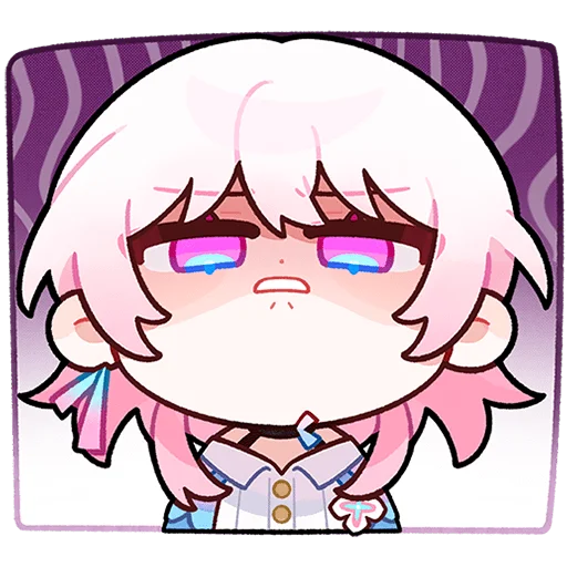 Эмодзи Март 7 и ее друзья Без Текста