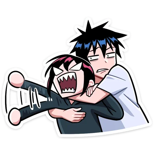 Эмодзи Икки и Мори