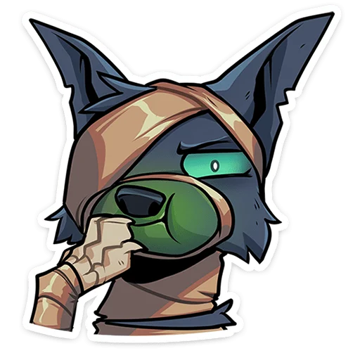 Эмодзи Шакальчик