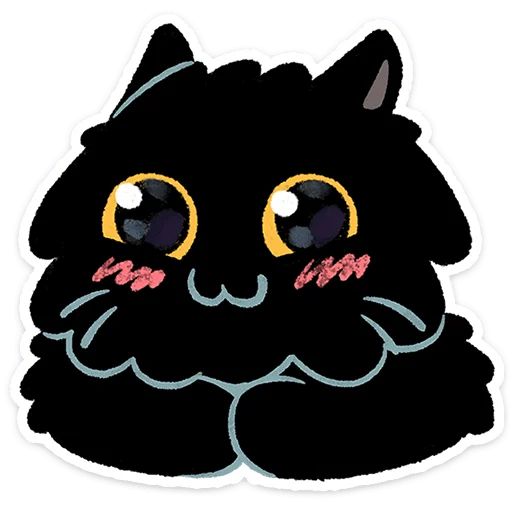 Эмодзи Кот Кефир