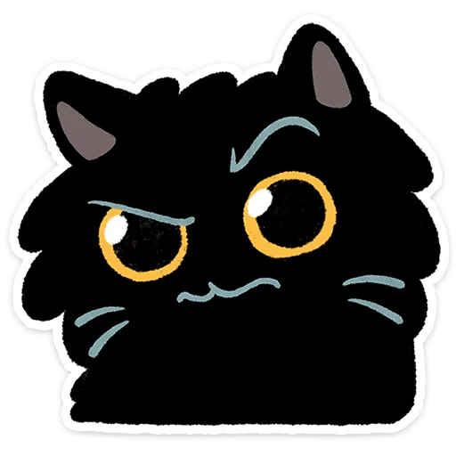 Эмодзи Кот Кефир