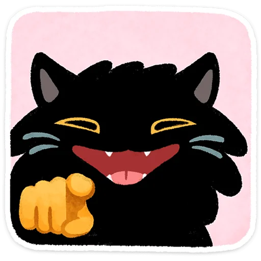 Эмодзи Кот Кефир