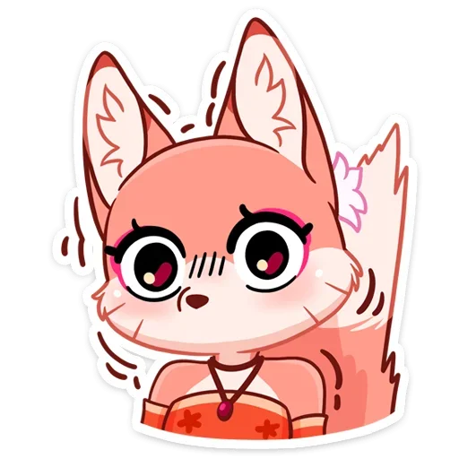 Эмодзи Кицунэ Аи