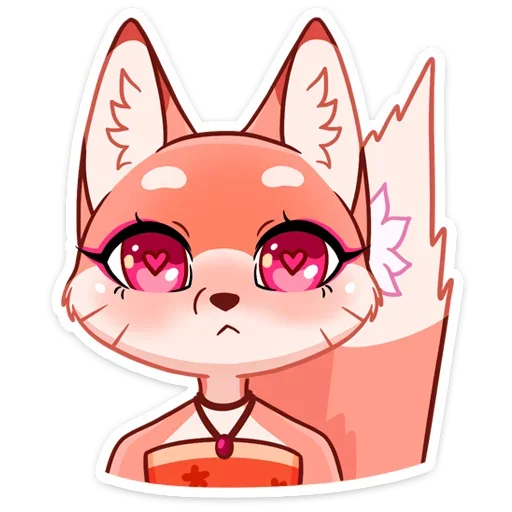 Эмодзи Кицунэ Аи