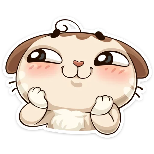 Эмодзи Котик