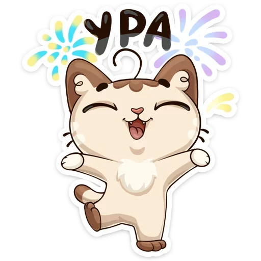 Эмодзи Котик