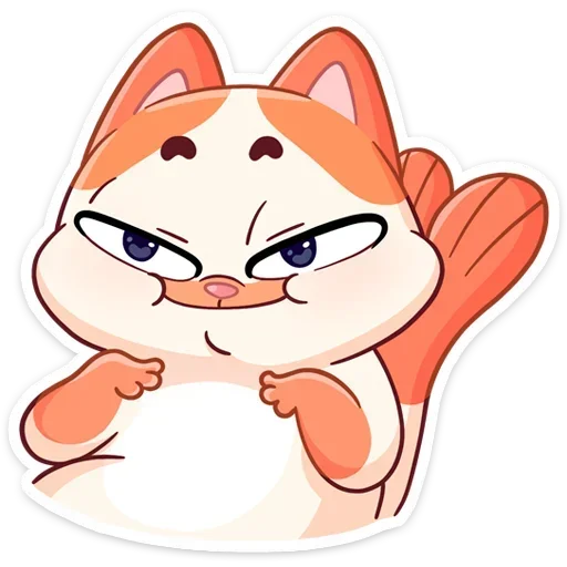 Эмодзи Миу-Мяу