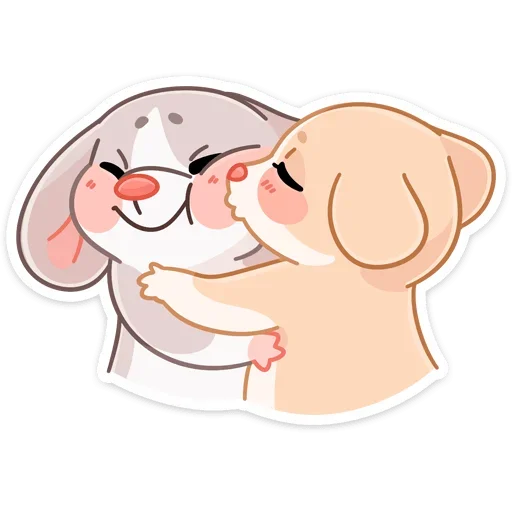 Эмодзи Обнимышки