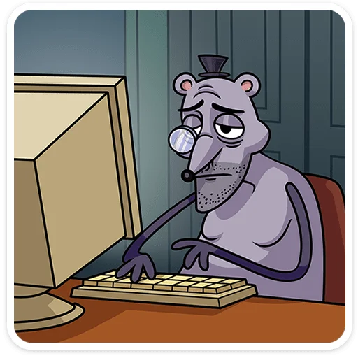 Эмодзи Мистер Крыс