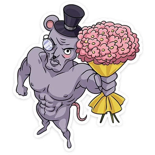 Эмодзи Мистер Крыс