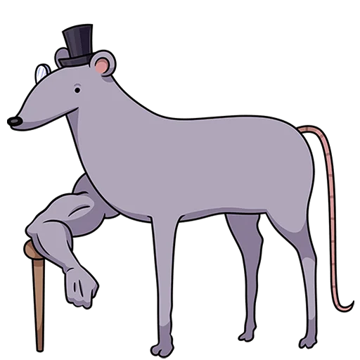 Эмодзи Мистер Крыс Без Текста