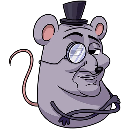 Эмодзи Мистер Крыс Без Текста