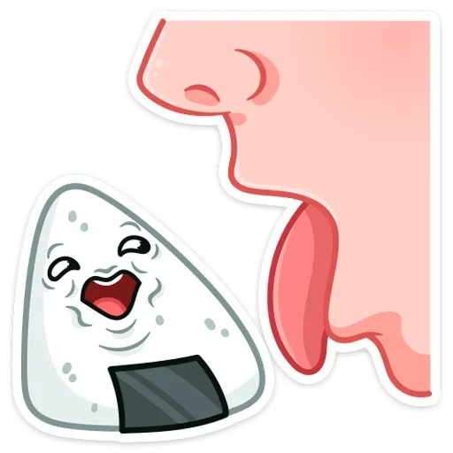 Эмодзи Онигири-сан