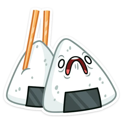 Эмодзи Онигири-сан