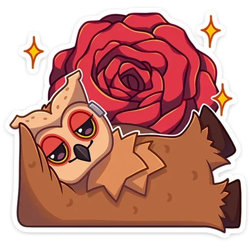 Эмодзи Совушка