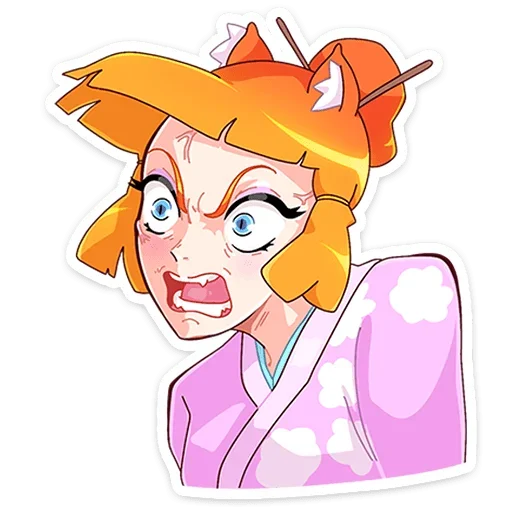 Эмодзи Сакура Айко