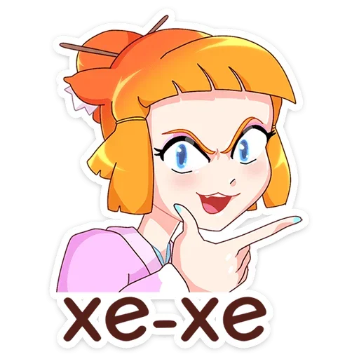 Эмодзи Сакура Айко