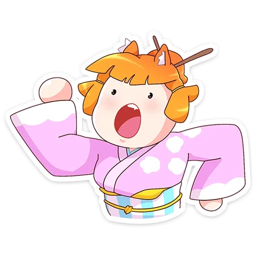 Эмодзи Сакура Айко