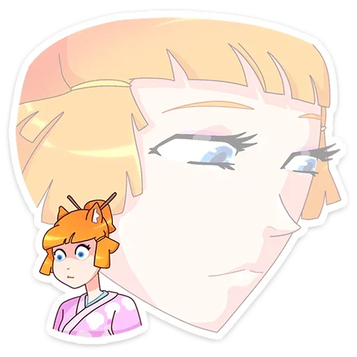 Эмодзи Сакура Айко