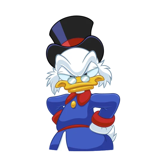 Эмодзи Скрудж МакДак Без Текста