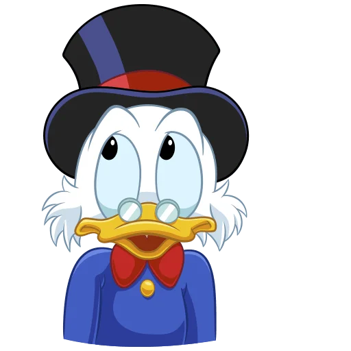 Эмодзи Скрудж МакДак Без Текста