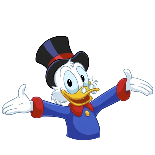 Эмодзи Скрудж МакДак Без Текста