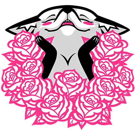 Эмодзи Хищный Лис Без Текста