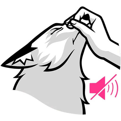 Эмодзи Хищный Лис Без Текста