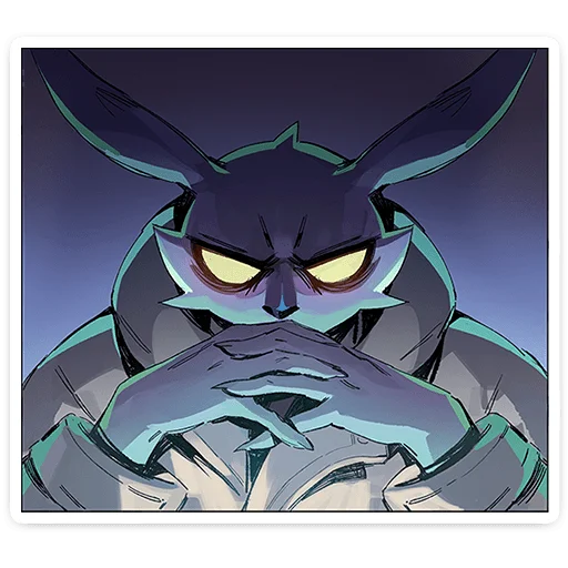 Эмодзи Зайчик Tiny Bunny