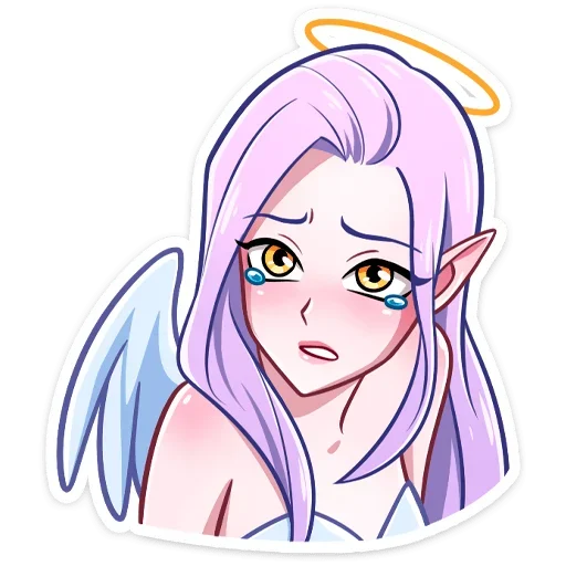 Эмодзи Ангелица Вайолет