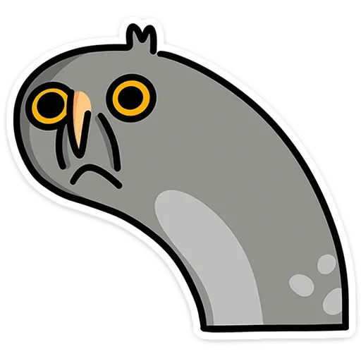 Эмодзи Сова Вова