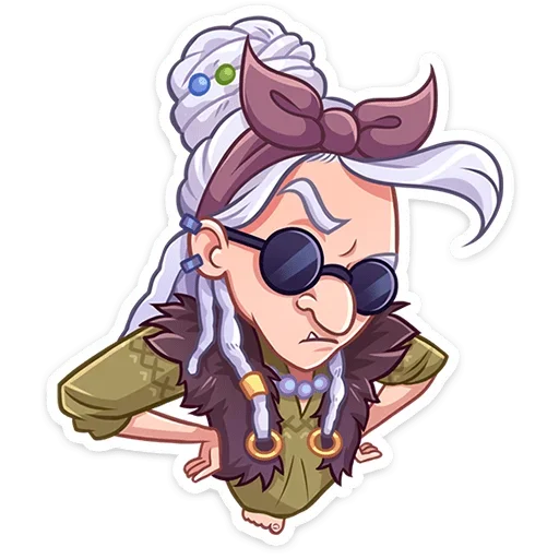 Эмодзи Яга Константиновна