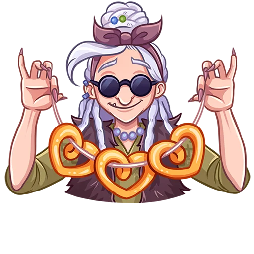 Эмодзи Яга Константиновна без текста