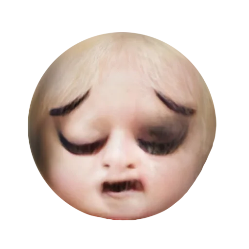 Эмодзи vk.com/u2639 AI sticker pack