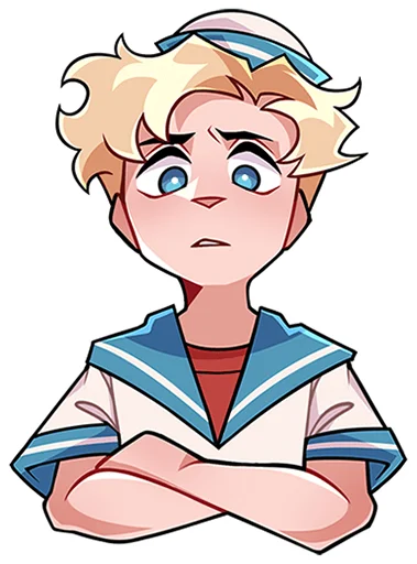 Эмодзи Матрос Владик без текста