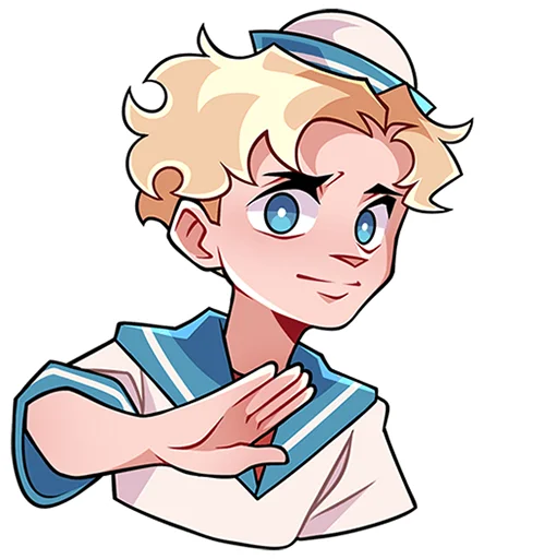 Эмодзи Матрос Владик без текста