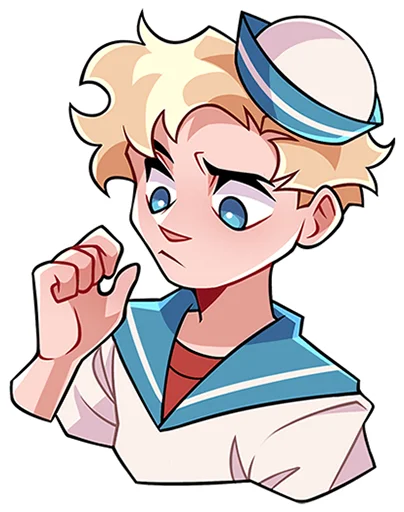 Эмодзи Матрос Владик без текста