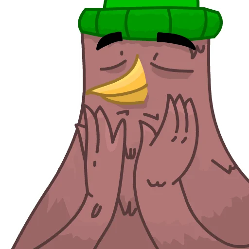 Эмодзи Воробей FM