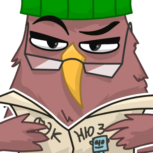 Эмодзи Воробей FM