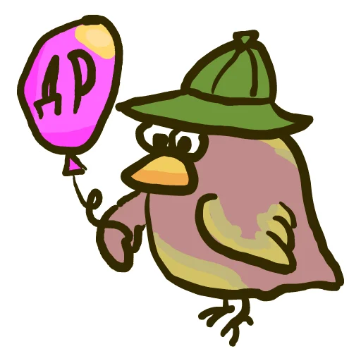 Эмодзи Воробей FM