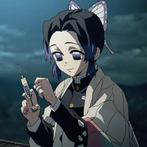 Эмодзи Kochou Shinobu | Синобу Котё