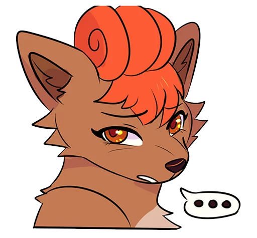 Эмодзи vulpix