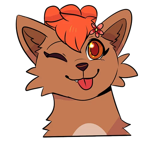 Эмодзи vulpix
