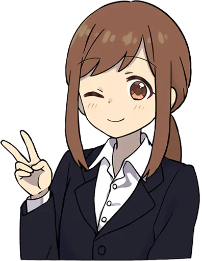 Эмодзи Взрослая-тян