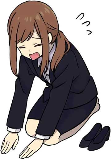 Эмодзи Взрослая-тян