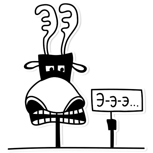 Эмодзи Adult Moose