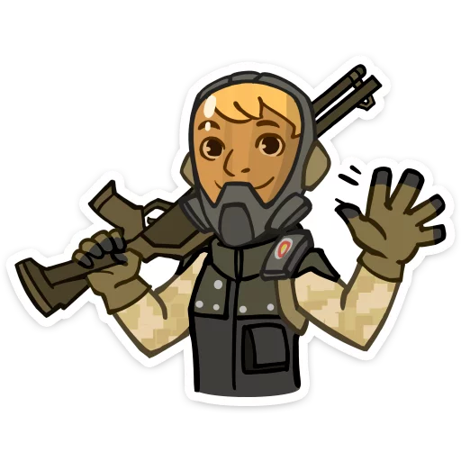 Эмодзи Бравые ребята