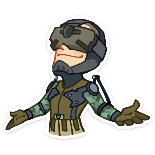 Эмодзи Бравые ребята